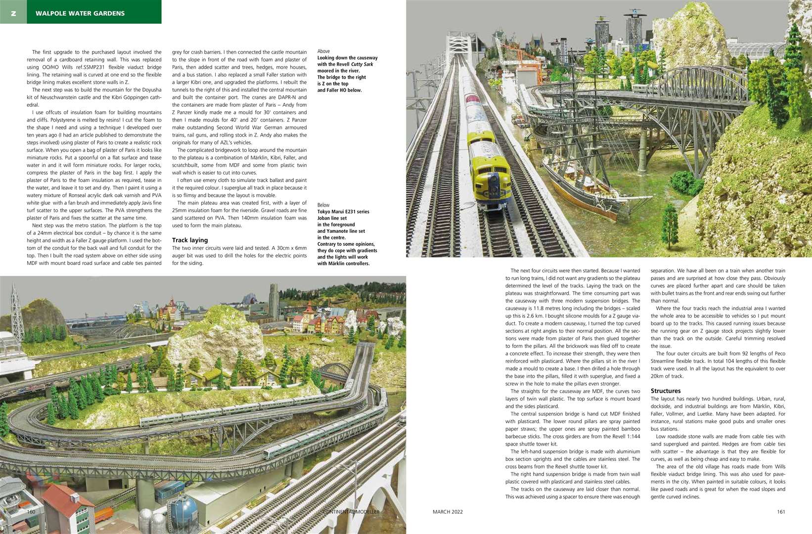 Peter Cousins in Continental Modeller railway modelling magazine. Page 3 (56256005)