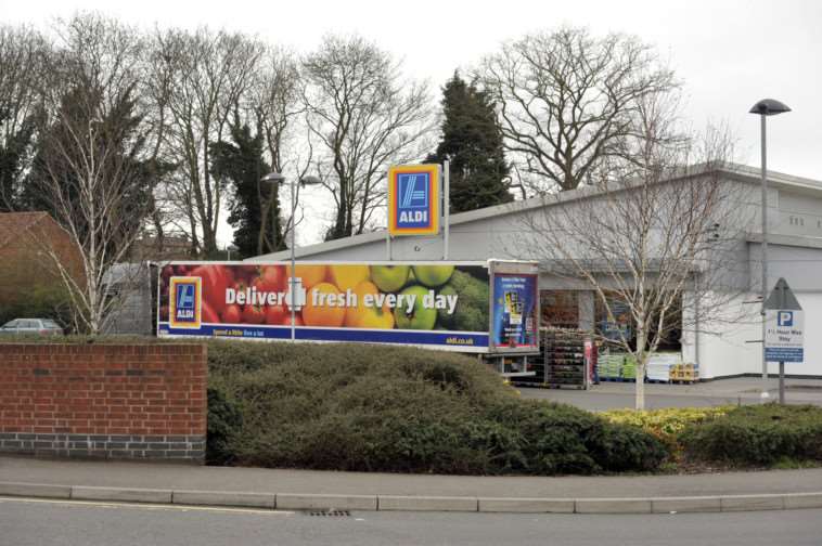 G/V of Aldi that has been broken into again ANL-150604-122642009