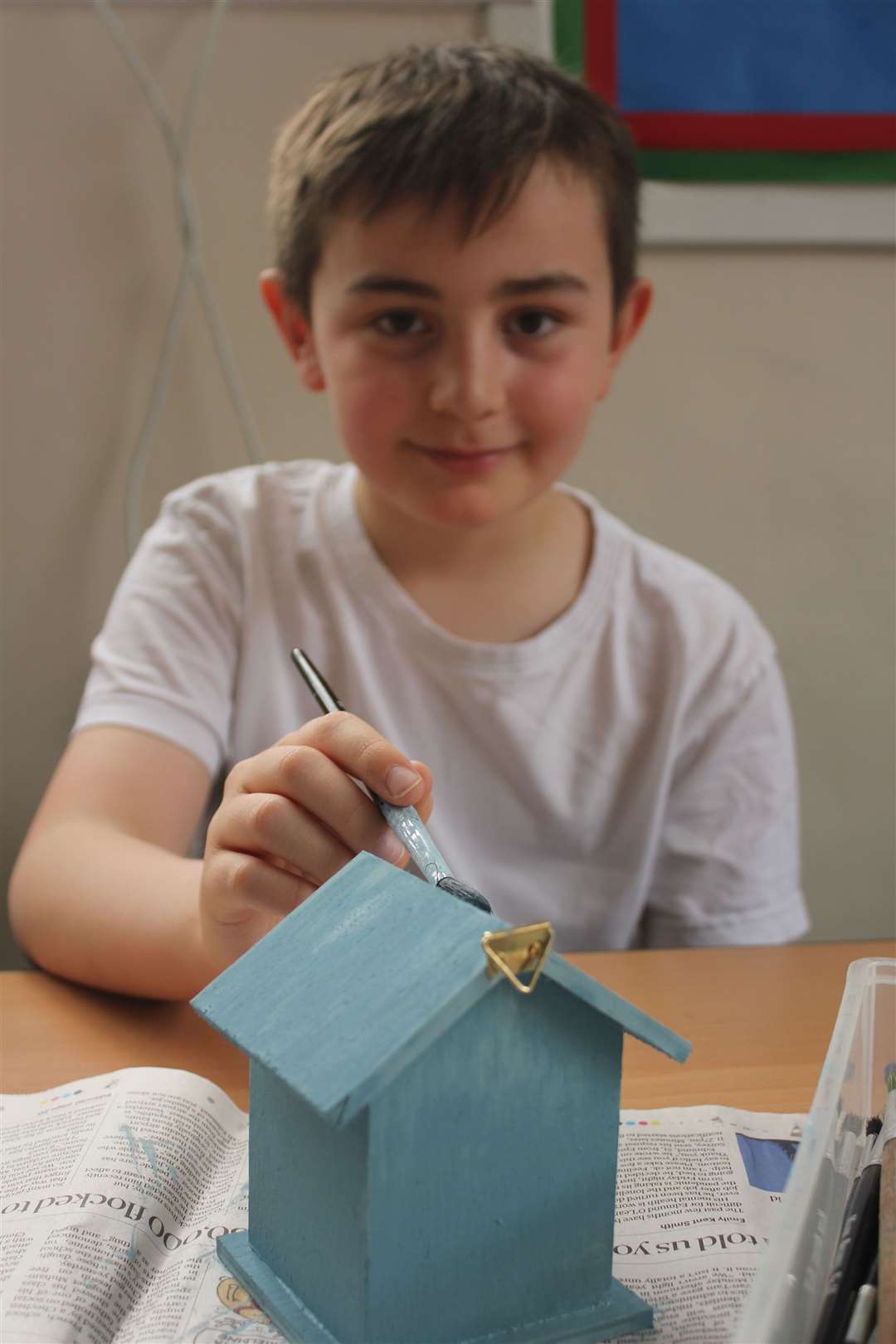 Pupils at Lionel Walden School in Doddington have been working with residents at Aria Court in March. (48310478)