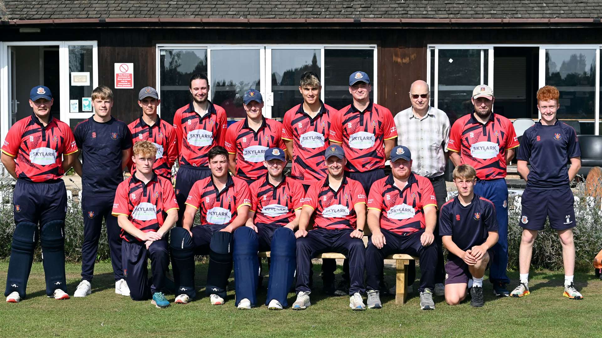 Wisbech line up before their game against Saffron Walden