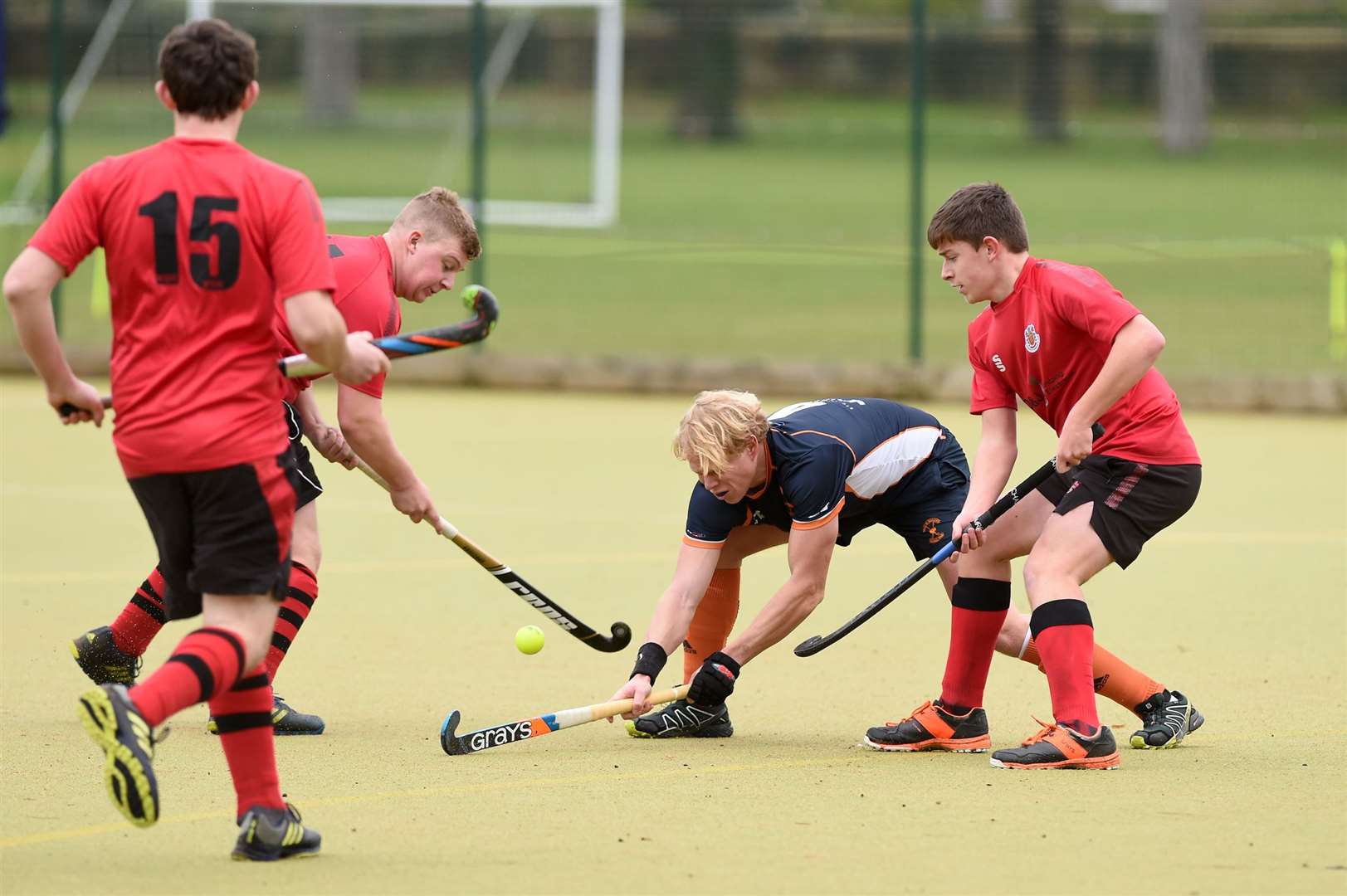 HOCKEY - Bury Men's I v Wisbech Town I...PICTURE: Mecha Morton .... (26033142)