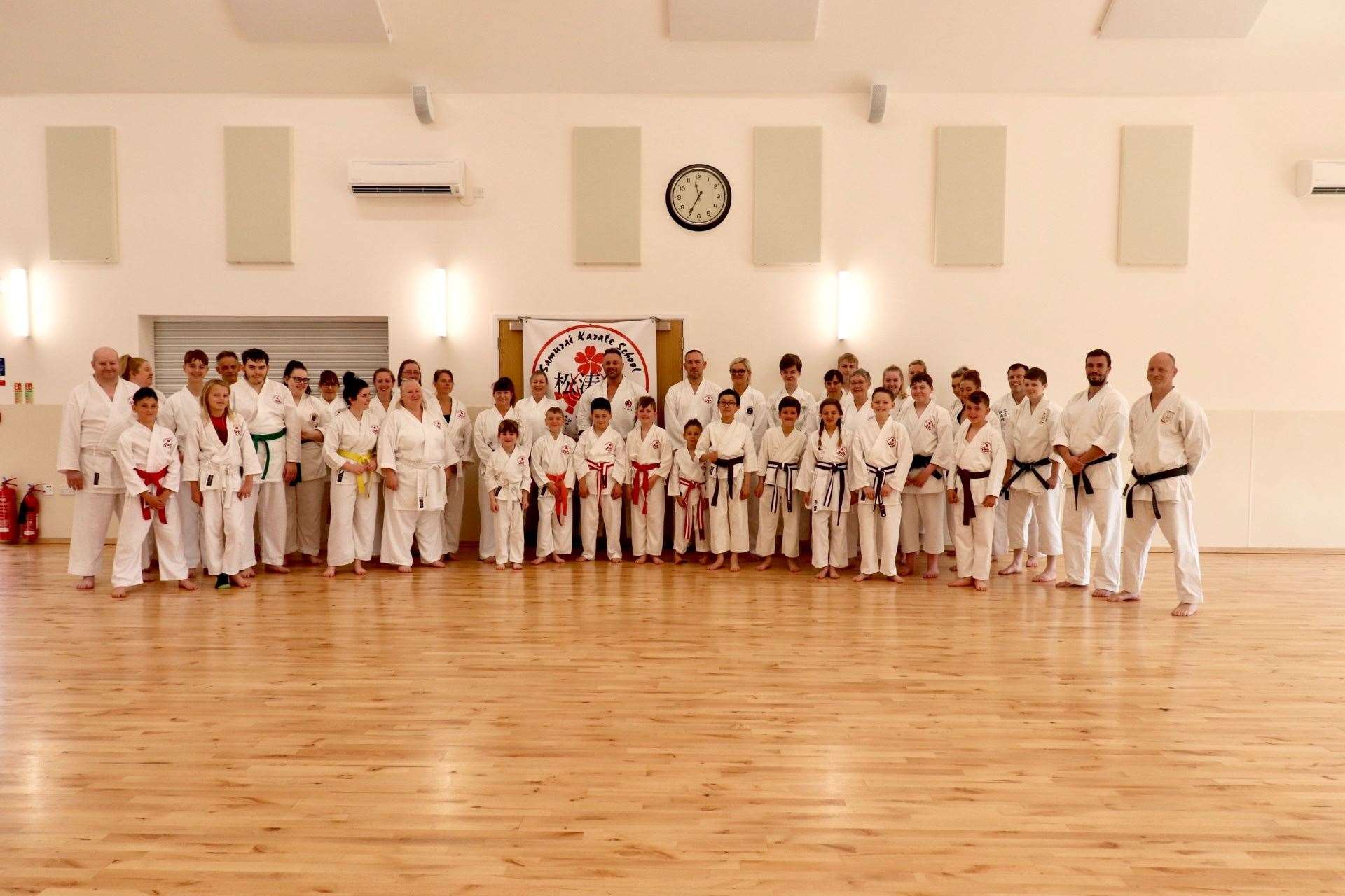 Samurai Karate School had a visit from their technical director Sensei Paul Herbert 6th Dan who taught a super four-hour master class (11248612)