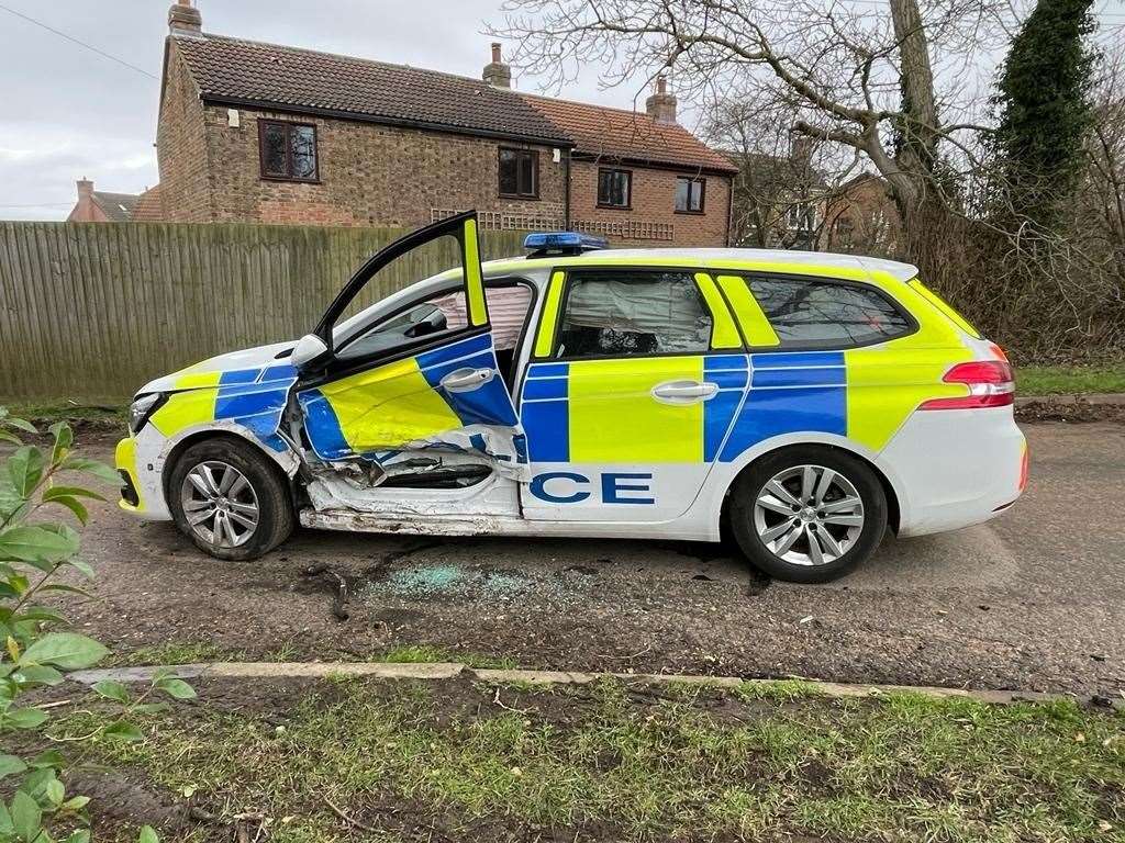 Three men charged after police officers injured