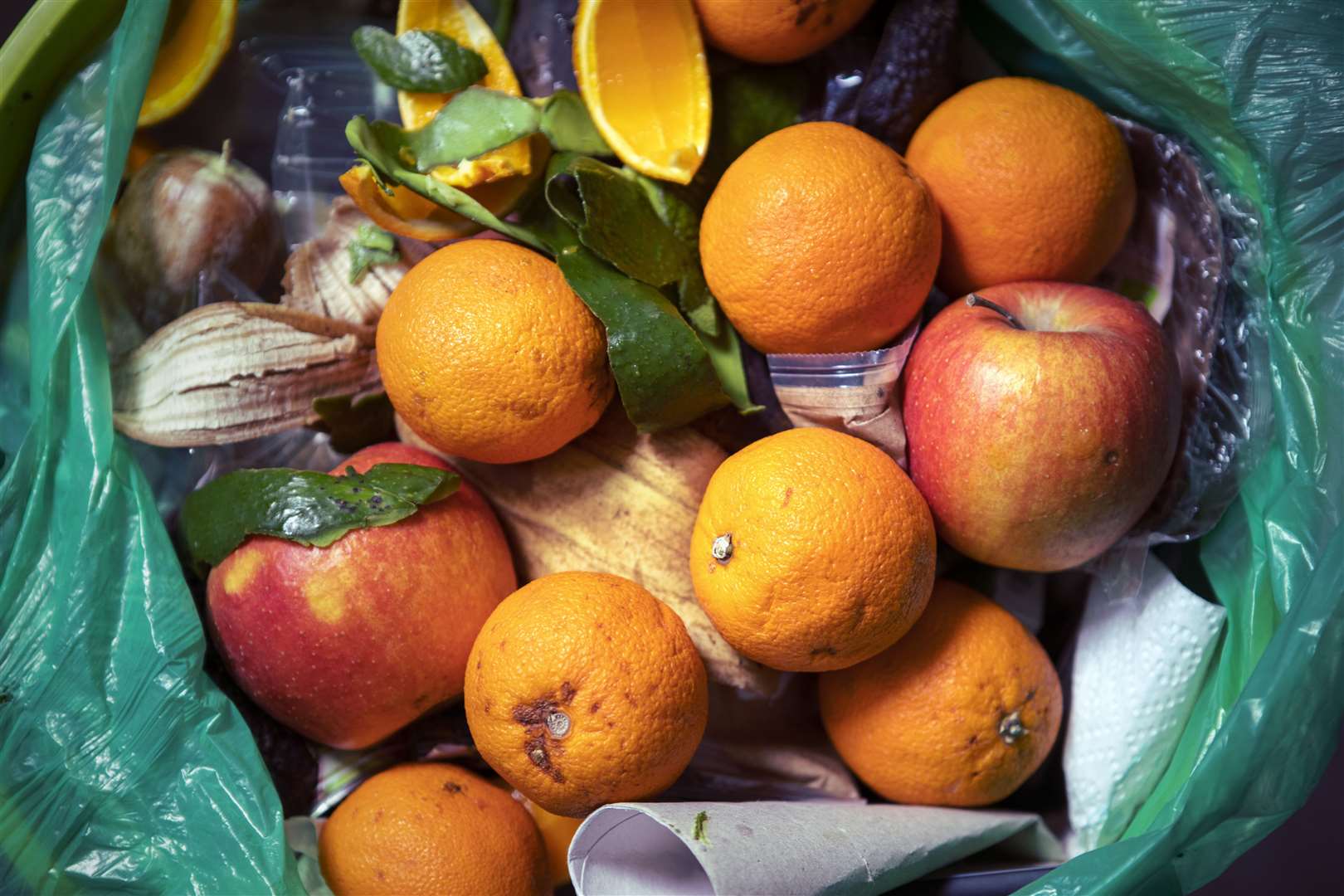 WRAP says £70 worth of food is wasted each month. Image: iStock.
